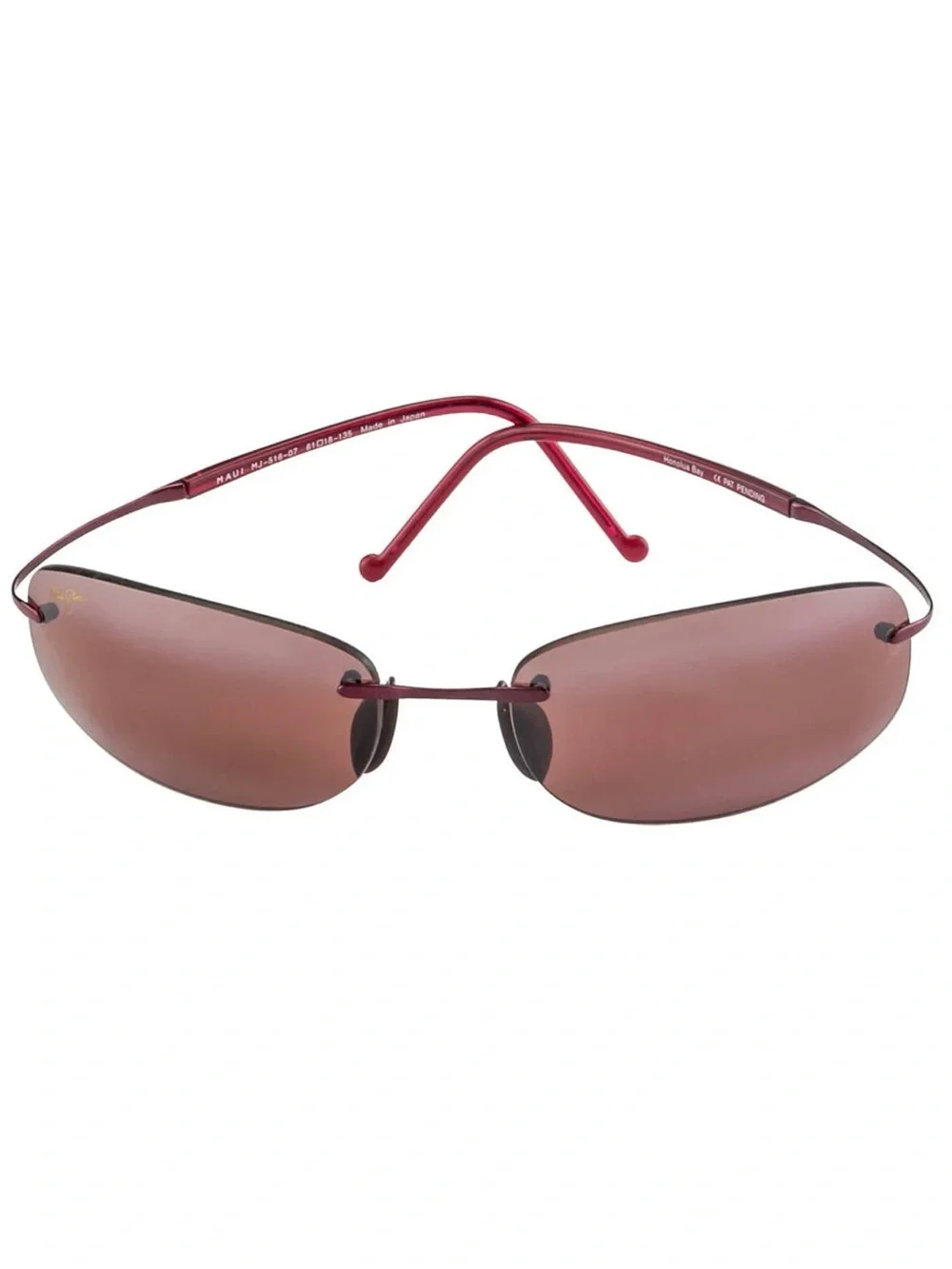 Maui Jim Honolua Bay MJ-516-02 rimless polarized sunglasses